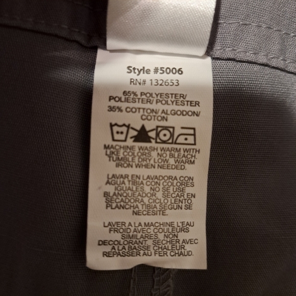 Wonder Wink women's or men's size medium pewter NWT scrub pants - Picture 6 of 8